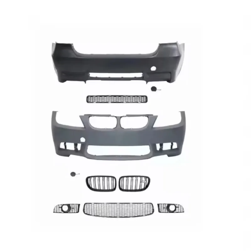 

Tom AutoBody Kits Front And Rear Bumper Car Grille Accessories For 3 Series E90 Front Later Stage Upgrade M3 Style Car Parts