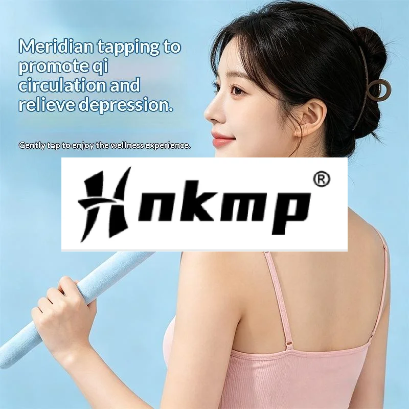 1Pcs Back Pain Relief Portable Body Vibration Hammer High Elasticity Latex Velvet Massage Pat Fu Character Slap Stick Massager