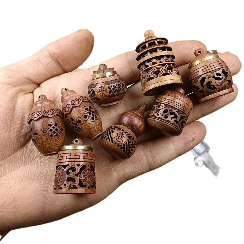 Drewniana ażurowa butelka do a – Diffuser Necklace Locket recenzja i cena