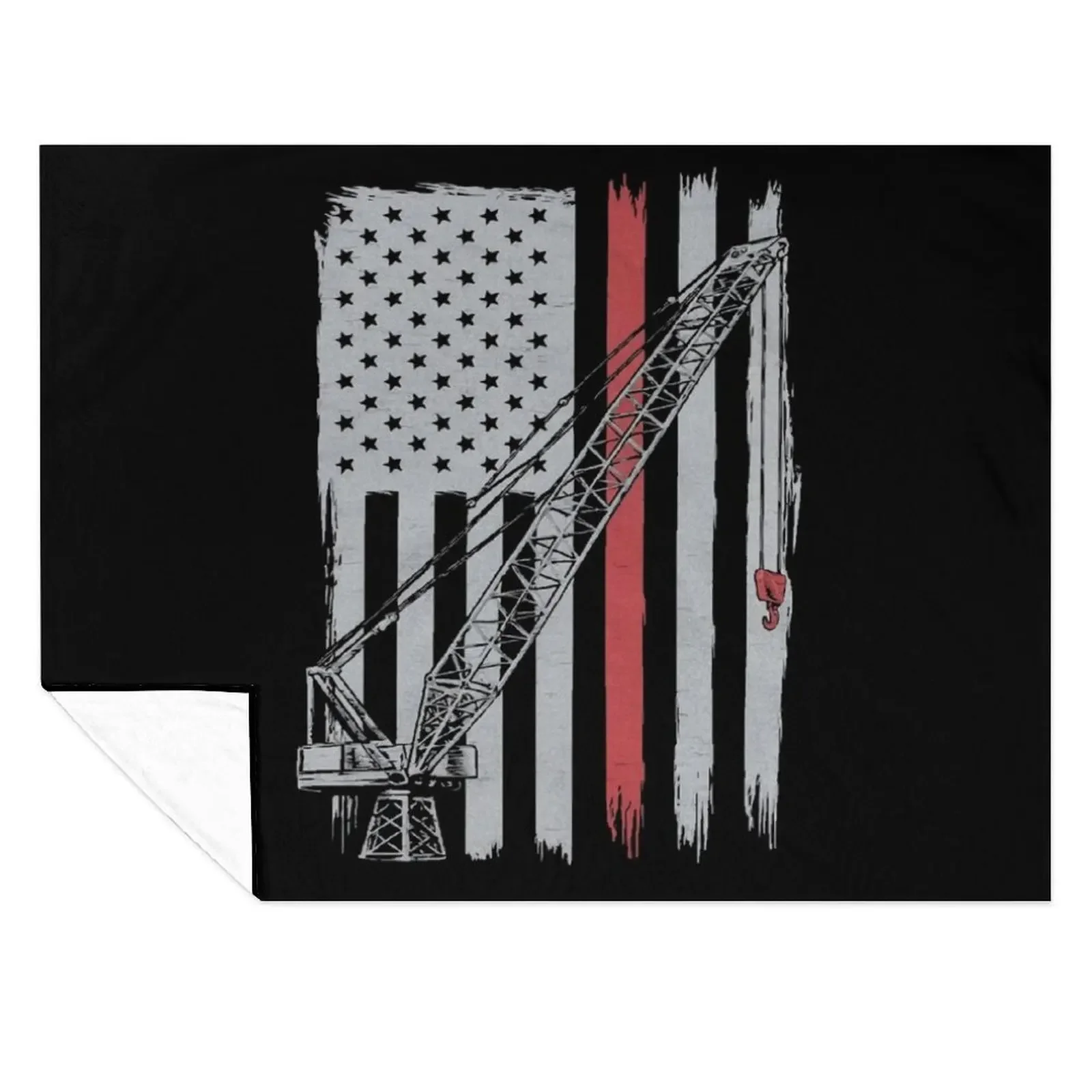 

Crane Operator With Vintage Background Throw Blanket For Sofa Thin Quilt Sleeping Bag Cute Plaid Blankets
