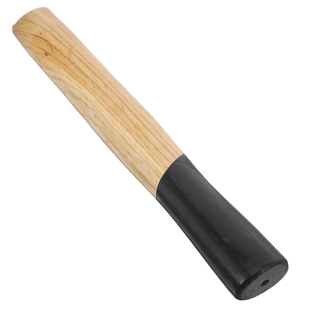 

Replacement Wooden Hammer Handle for Axe Hatchet Comfortable Non-Slip Grip Sturdy Robust Wood Construction Tool Part Outdoor Use