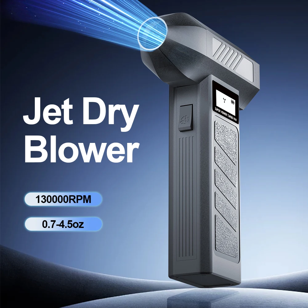 

Car Accessories Gears adjustable Type C Charger Electric Air Duster Portable Car Blowing Snow Turbo Jet Fan Cleaning Blower Tool