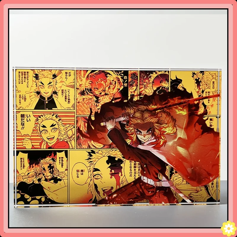 

Demon Slaye Peripheral Products Customized High Transparency Acrylic Bricks Muichirou Giyuu Kyoujurou Souvenirs Gift