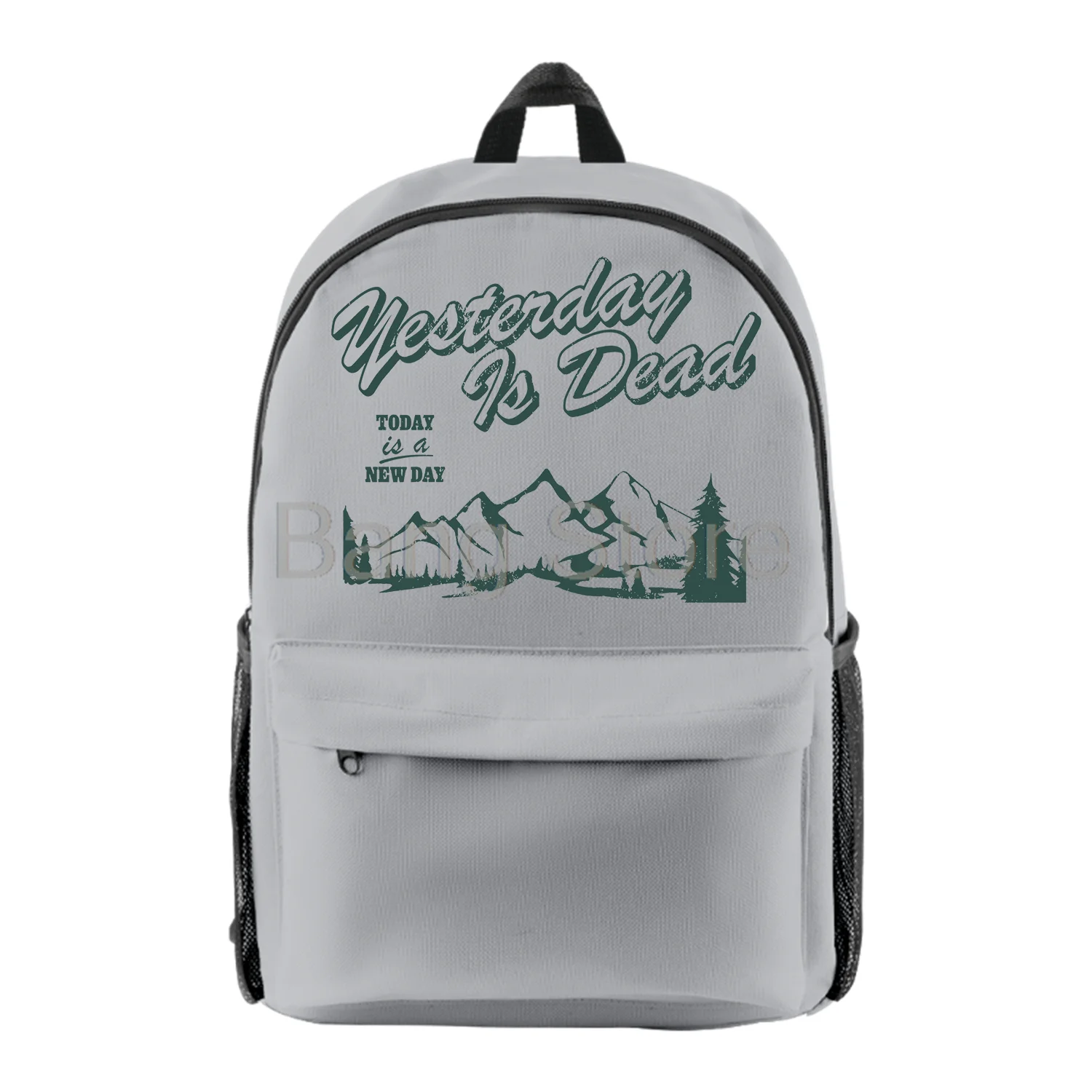 حقيبة ظهر Josiah Queen New Day للجنسين حقيبة كتف كاجوال ملابس الشارع Daypack حقائب سفر للجنسين #3