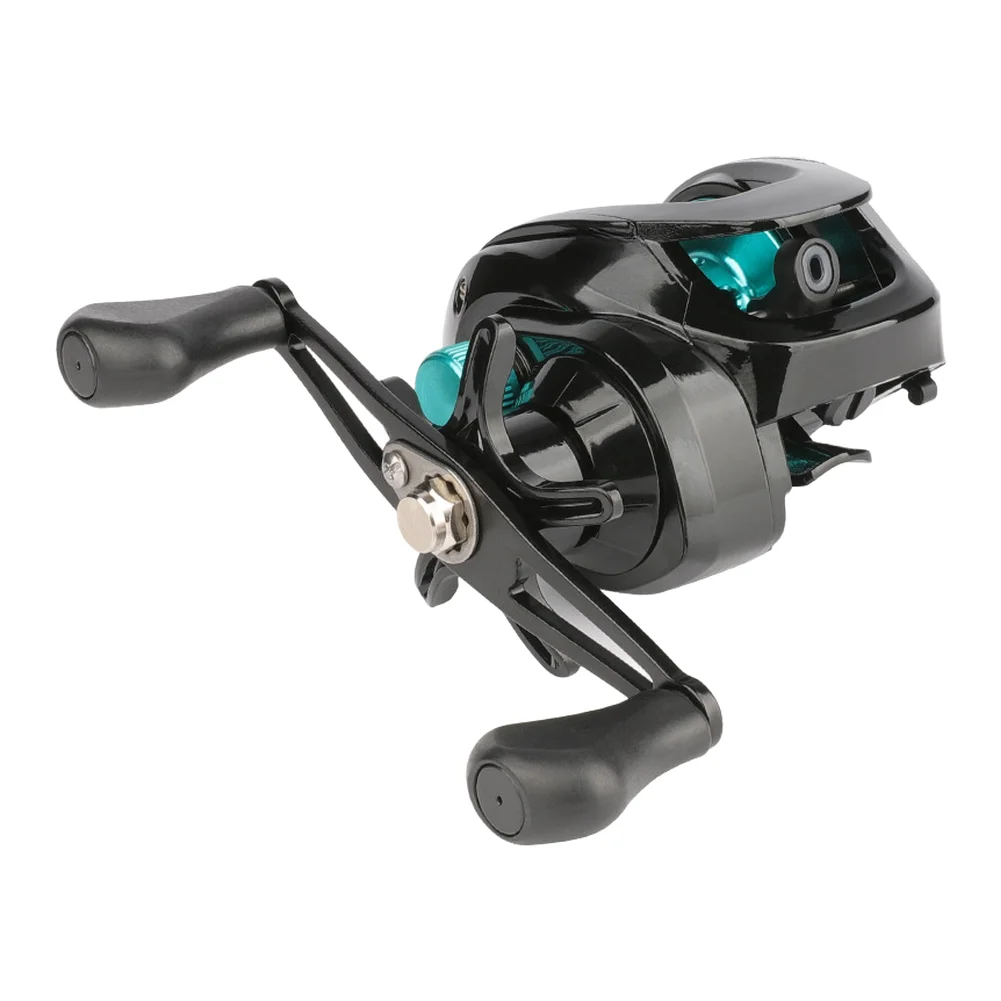 Precision Engineered Baitcaster With Zinc Teeth Gears And Wear Resistant Guide Ring For Reliable Line Control And Retrieval