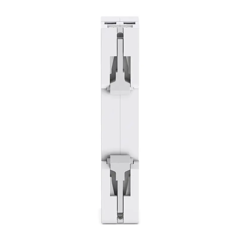ABAE-Din Rail Mount Single Phase Voltage Meter Ac 60V-450V Mini Modular Voltmeter Gauge Indicator LED Digital Display