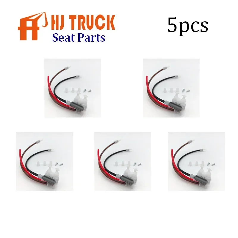 42533246 5PCS Air Suspension Seat Control Valve for Iveco Truck Eurocargo EuroStar Stralis 24V Pneumatic Button 500311546