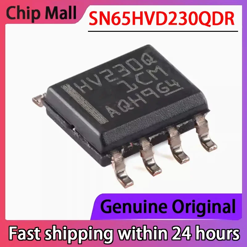 

2PCS NEW SN65HVD230QDR Silk Screen HV230Q SOP8 CAN Transceiver Chip in Stock