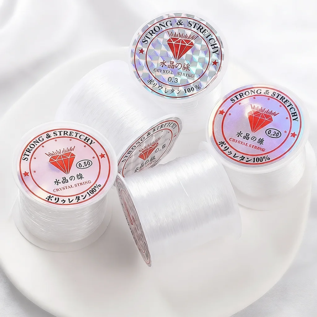 High Quality Invisible Bead Cord Clear Nylon Thread For Jewelry Findings Bracelet Stringing Craft Supplies Tool