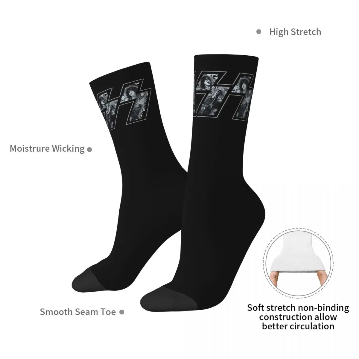 KUSS (Beispielhafte Logo) Erwachsene Socken, Unisex socken, männer Socken frauen Socken