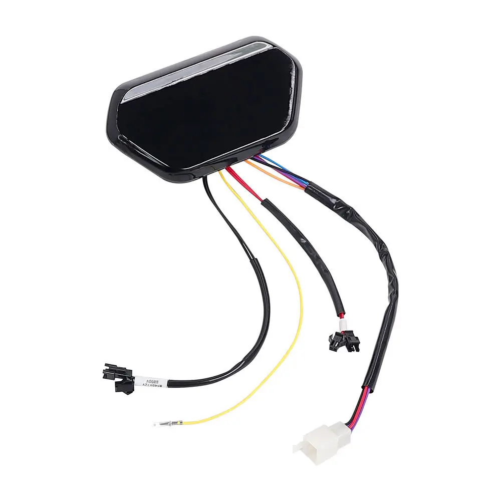 Universal Electric Bike Led Cluster Display 48V 60V 72V Speedometer Odometer Modification Parts For Scooter Dashboard Kit