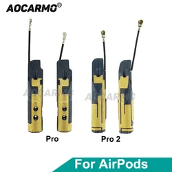 Aocarmo For Apple AirPods Pro 2 Pro2 Earphone Headphone Bluetooth Module Signal Antenna Flex Cable Repair Replacement Part