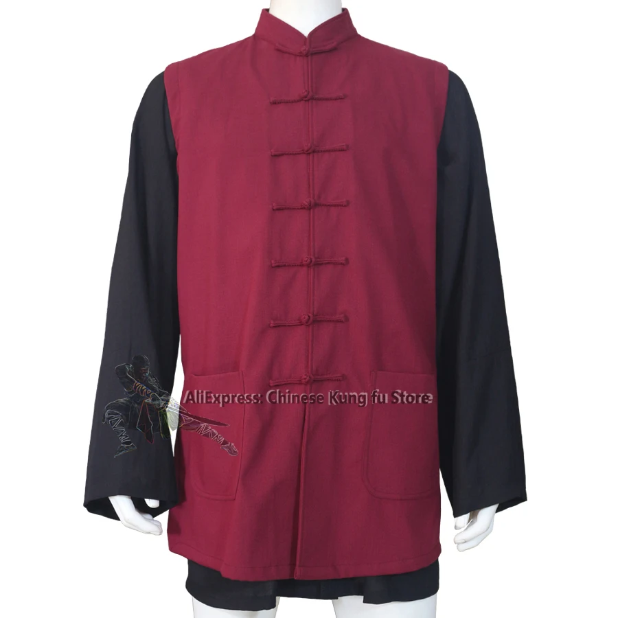 الخريف الشتاء الصينية الكونغ فو سترة تاي تشي سترة الووشو فنون الدفاع عن النفس أعلى الجناح تشون معطف ل 15 ألوان تحتاج إلى القياسات #2