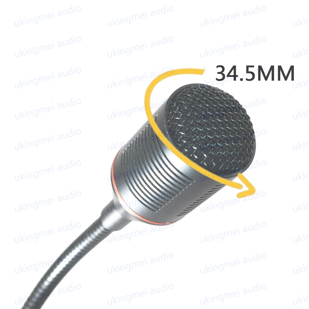 On-Stage Professional Dynamic DJ Microphone for Mixer Dedicated Disc Shouting Microfone KTV Bar Gooseneck DJ Mic With Switch