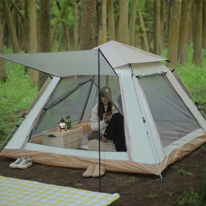 

Factory Direct Summer Camping Tent Sun-Proof Outdoor House with Roof Wholesale Cot Tent Supplier