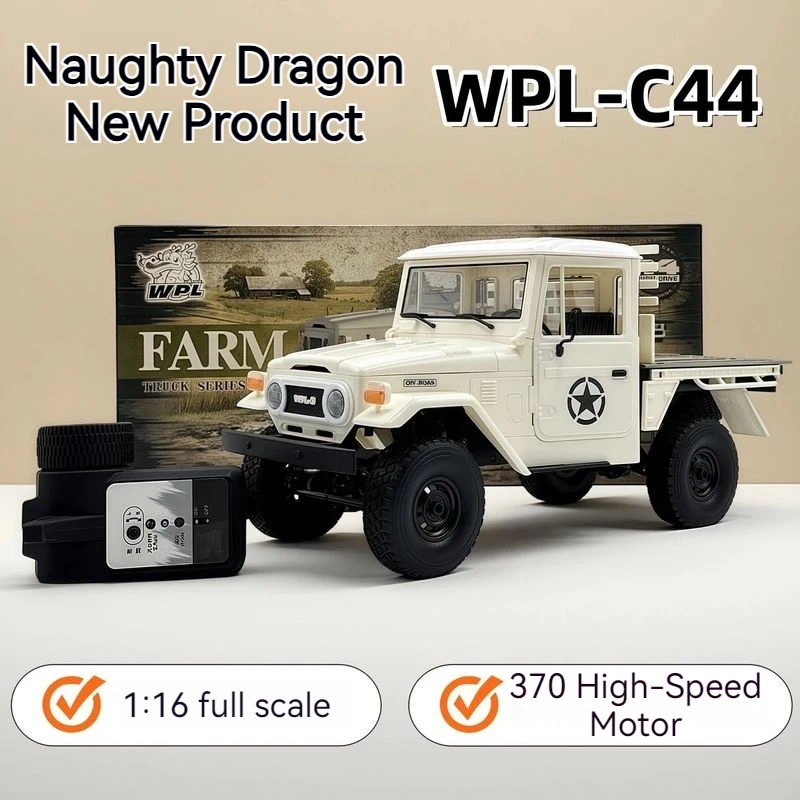 

Naughty Dragon C44 Four-Wheel Drive Remote Control Car Rc Climbing Car Off-Road 1:16 Simulation Off-Road Vehicle Model Toy Gift