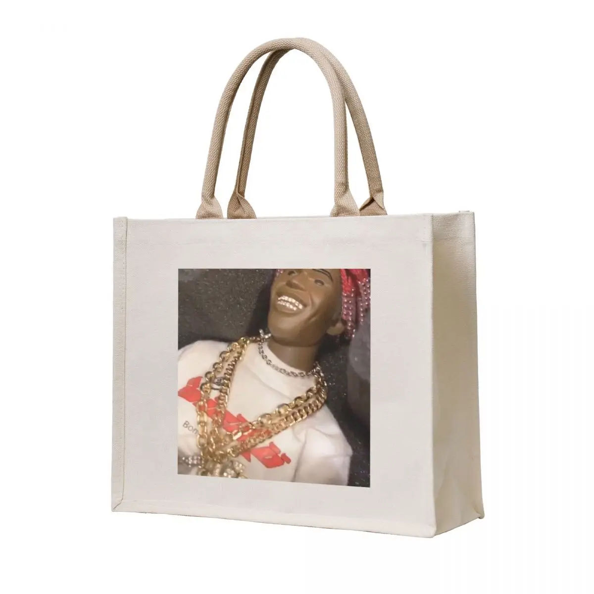

LIL YACHTY DOLL W/ CHAINS Tote Bag canvas bags Gift bags bag luxury women