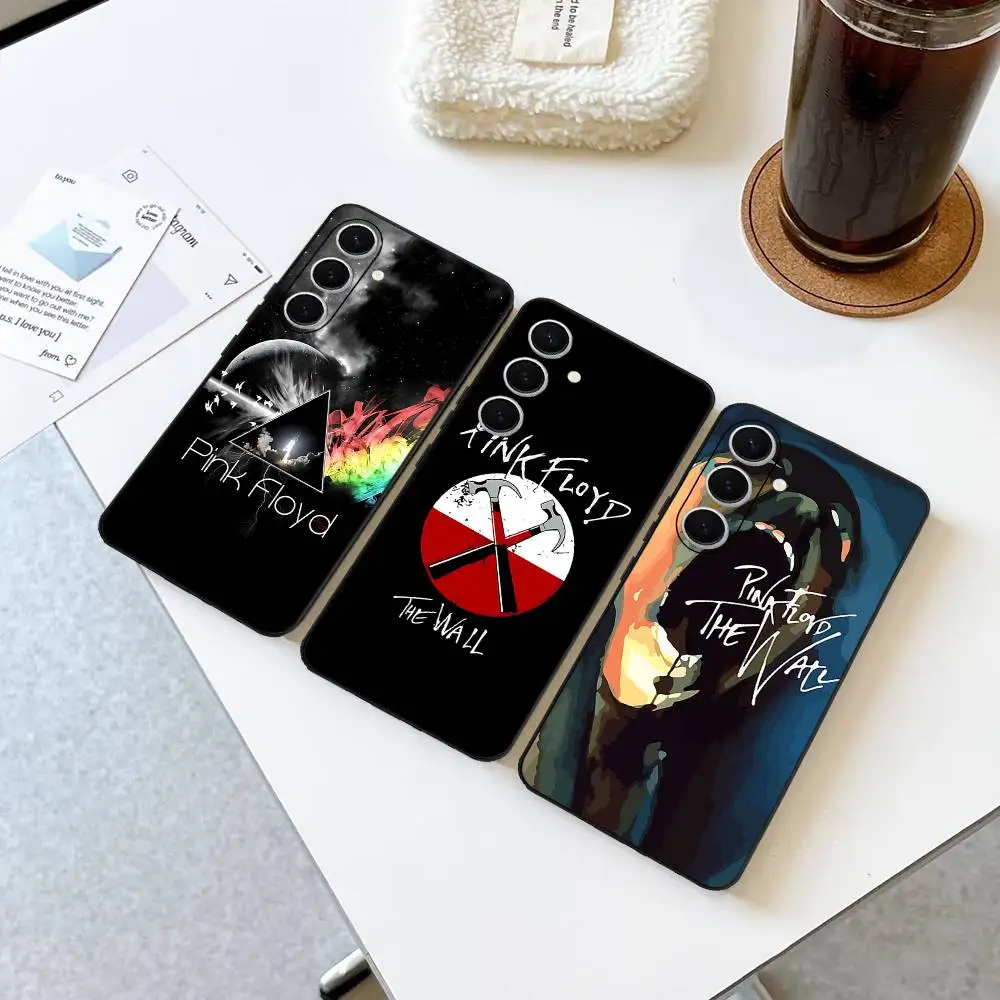 P-Pink F-Floyd Phone Case For Samsung S 24 Fe 25 Ultra Plus 20 Lite 21 30 22 23 24 22 Ultra 5G Fundas
