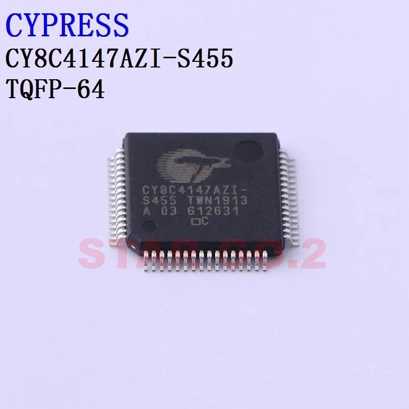 

2PCSx CY8C4147AZI-S455 TQFP-64 CYPRESS Microcontroller