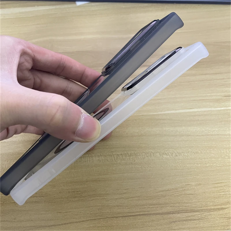 Magnetic Case For Motorola Edge 40 Neo Case Soft Silicone Clear For MagSafe Cover For Moto Edge40 Neo 5G Camera Protection Shell