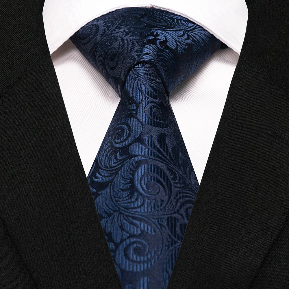 EASTEPIC 8 cm elegante gestreifte Krawatten für Herren, Herren-Accessoire, karierte Krawatte, Paisley-Krawatte, Blumenmuster, für formelle Anlässe, Hochzeitsgeschenk – Detail 23