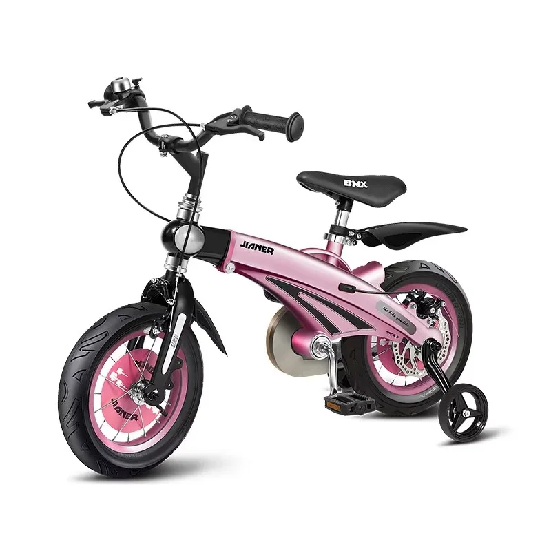 Airo Ultra Light Aviation Magnesium Alloy Baby Bicycle No Welding Seamless Frame Toddler Pedal Bike for Kids Age 3 to 9