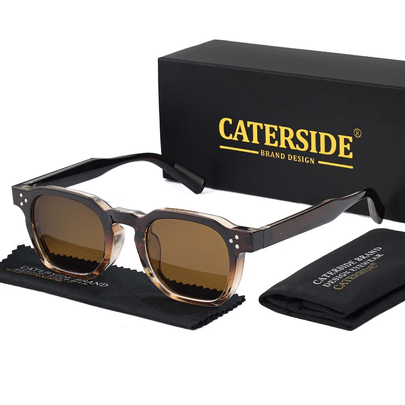 HBK Retro Quadratische Sonnenbrille Männer Punk Sonnenbrille für Frauen Mode Reise Outdoor Radfahren UV400 Lunette De Soleil Homme – Detail 5