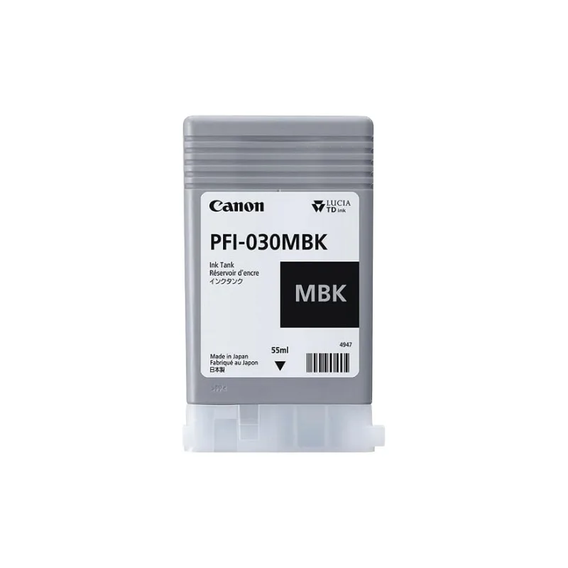 Canon PFI030 matte black Original ink cartridge-3488C001 PFI030MBK tintasycartuchos.com