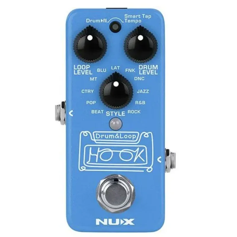 NUX HOOK (NDL-3) HOOK Drum & Loop mini looper pedal with auto tempo detection