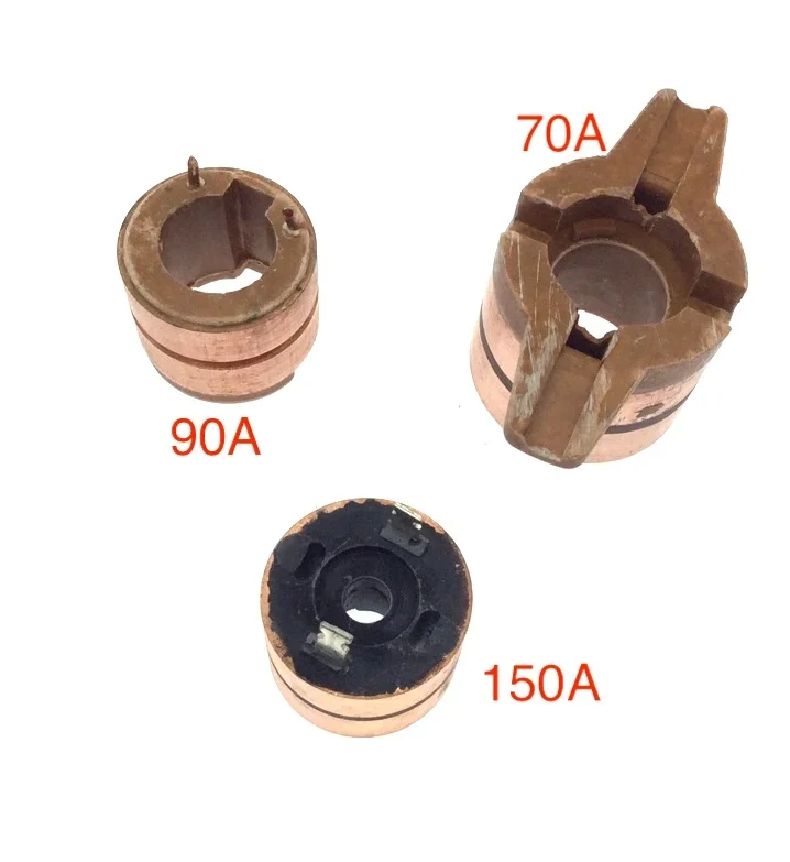 1pc 70A 90A 150A car bus generator copper head slip collector alternator slip ring wind  generator