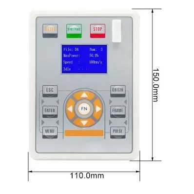 RDC5121G CO2 La ser Controller Card System La ser Control Panel for CO2 La ser Engraving Cutting Machine ReplaceTrocen Leetro