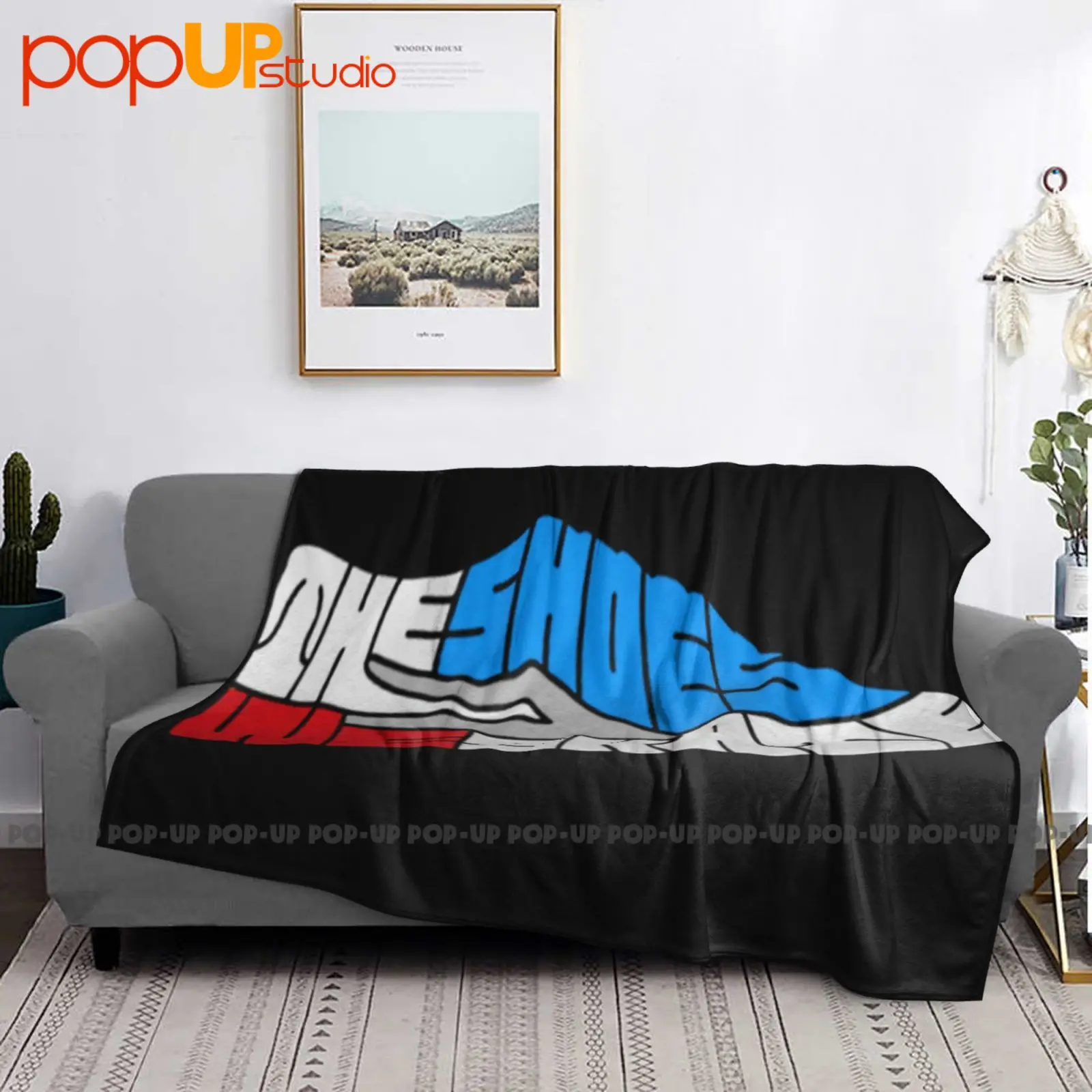 Lakai Mens The Shoes We Skate بطانية فائقة النعومة وغطاء أريكة شتوية وأغطية سرير