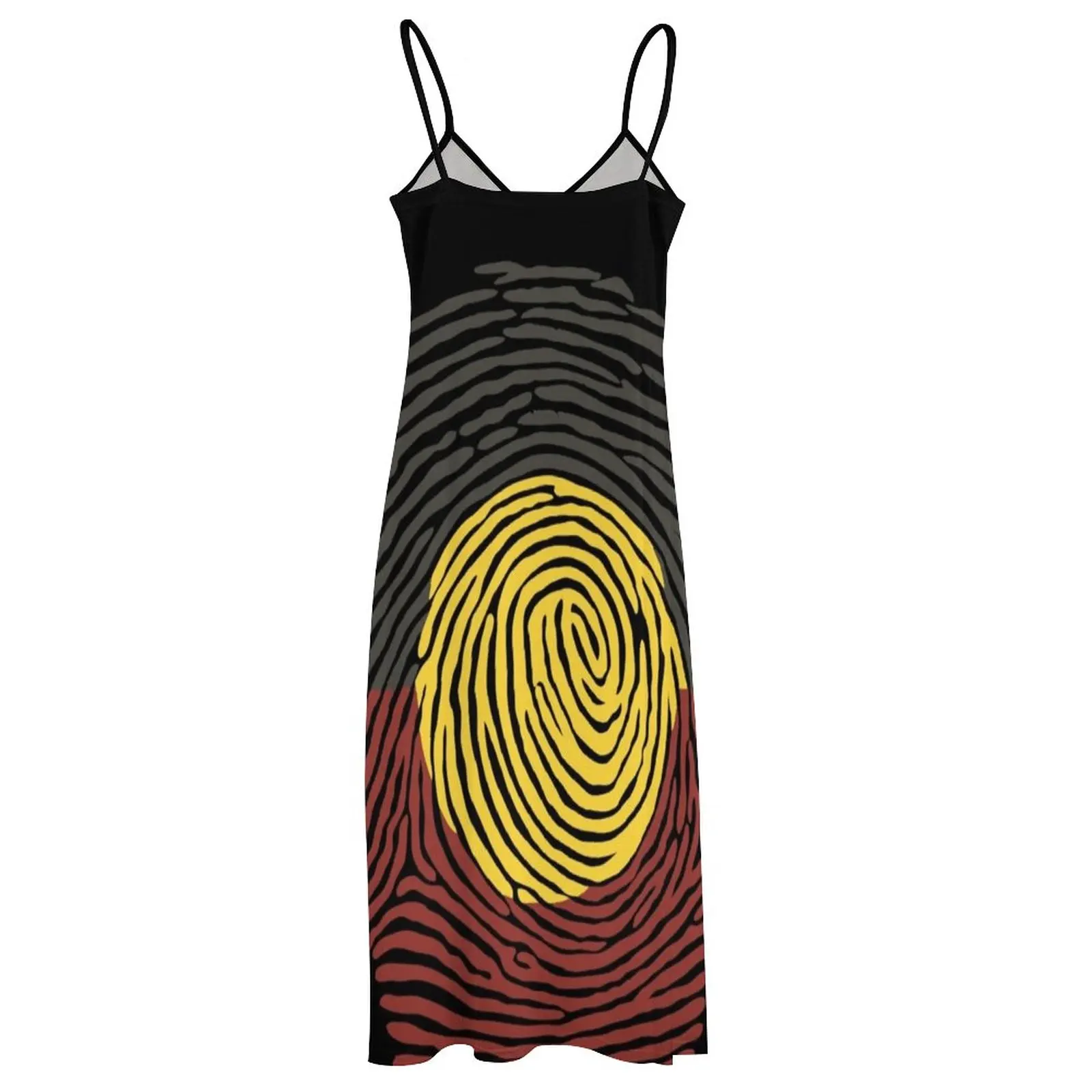 Vestido básico aborigen sin mangas para mujer, ropa de noche de moda, verano, 2023