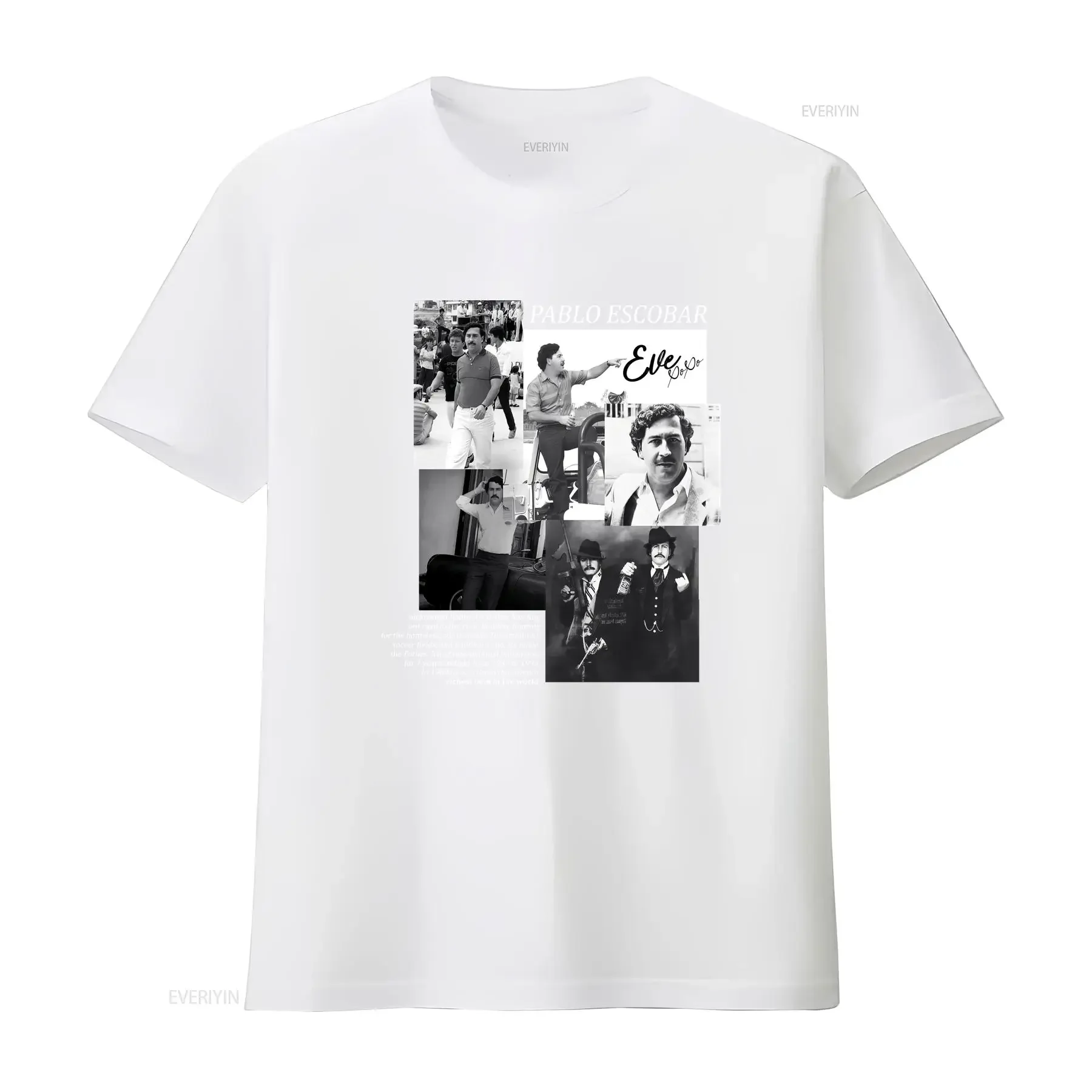Pablo Escobar T Shirt LIMITED EDITION long or short sleeves vintage Washed Breathable Stylish Comfortable Unisex Slightly