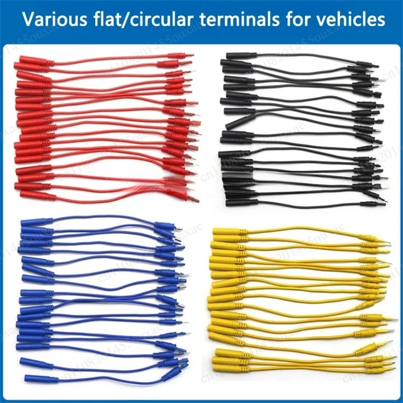 92Pcs Automotive Circuit Test Probe Kit Multimeter Jumper Wire Airbag Wiring Harness Terminal Detection Connector