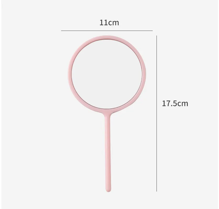 Travel Makeup Mirror Retro Mini Handheld Mirror Desktop Beauty Mirror Portable For Office Gift For Girls Birthday Gift