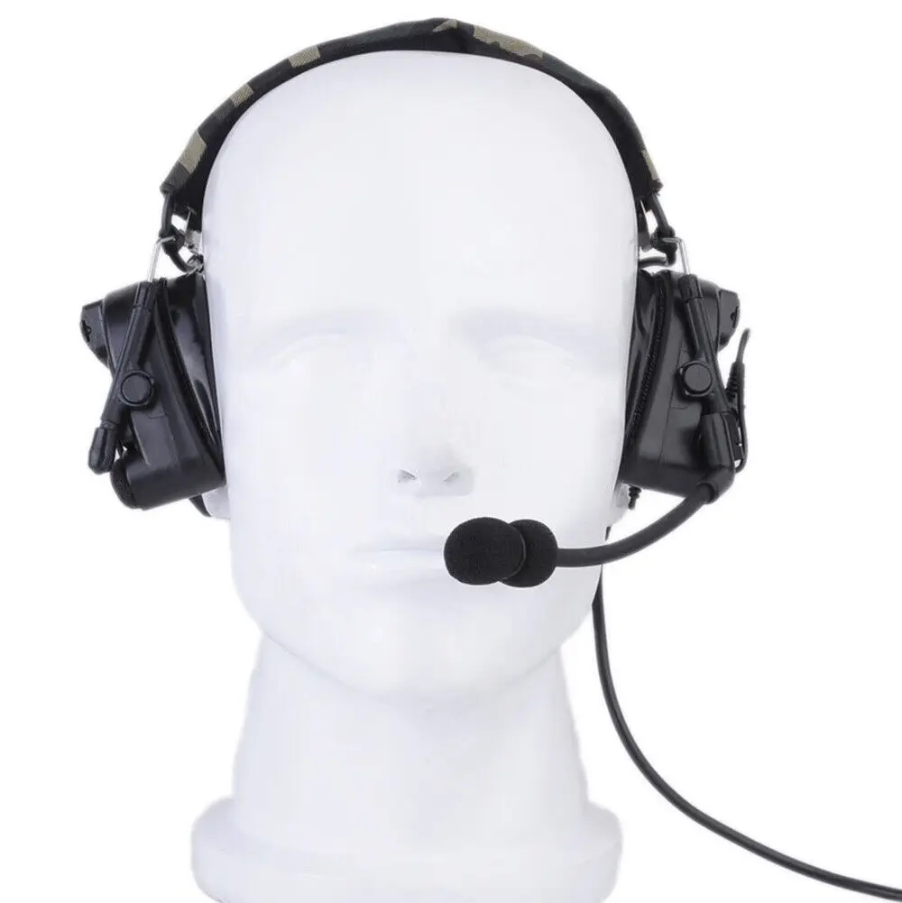 SINAIRSOFT Z-tactical Sordin Tactical Headset Airsoft Comtac Z038 ZCOMTAC IV IN-THE-EAR Helmet Noise Canceling Headphone Z 038