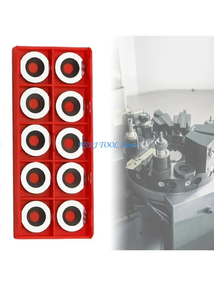 

L8RC Round Inserts Replacement Cutters Knives Sharpness Point for DIY