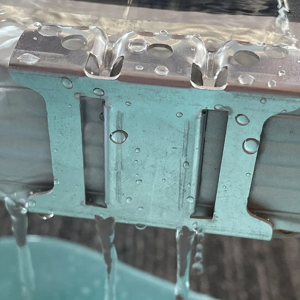 for solar Panels PV Water Guide Clip Aluminum for solar Clips for solar Power Part for solar Panel Drain Directs Rain For