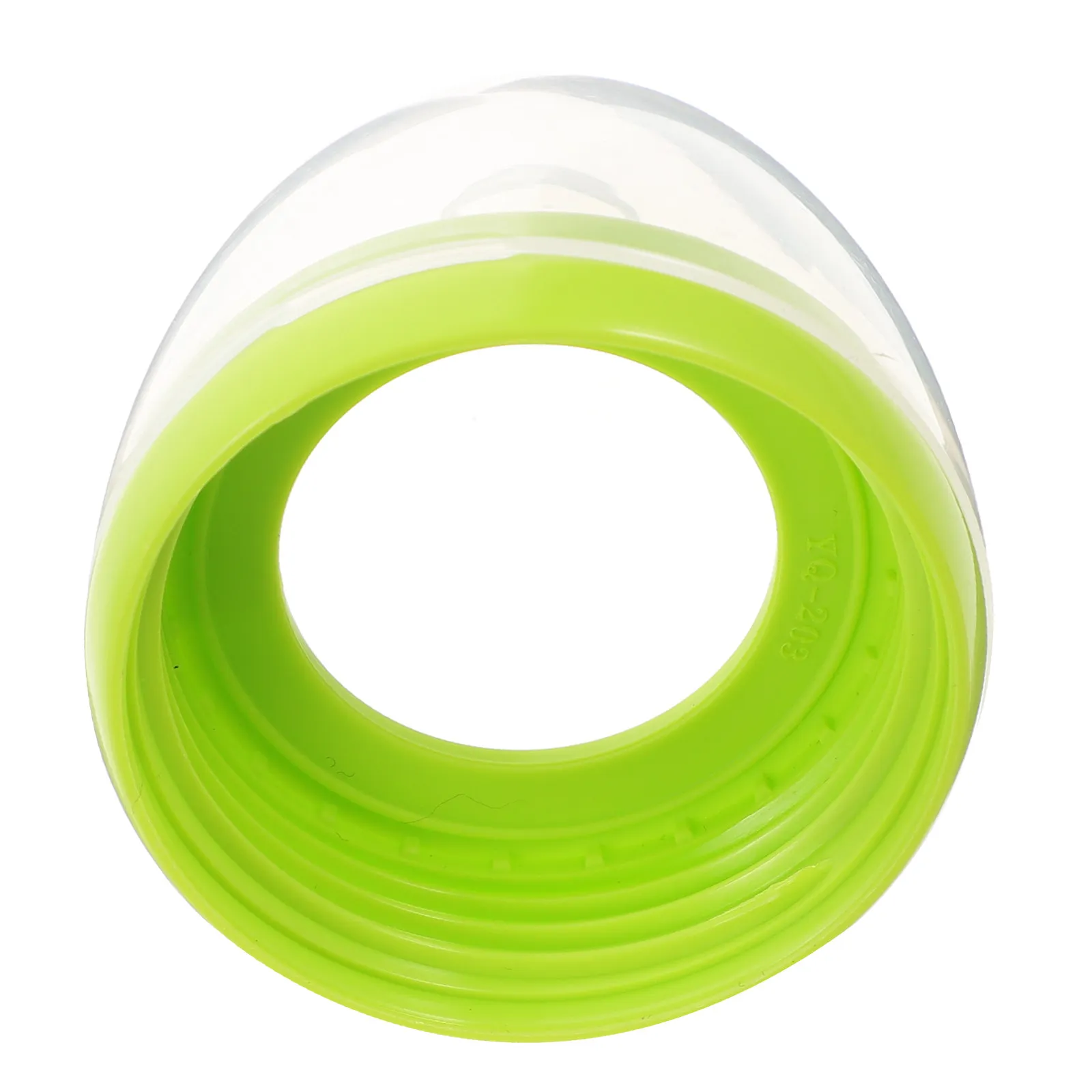 

2-Pack Reusable Baby Bottle Dome Ring Set PP Leak-Proof Sealing Caps for Feeding Bottles Milk Bottle Covers