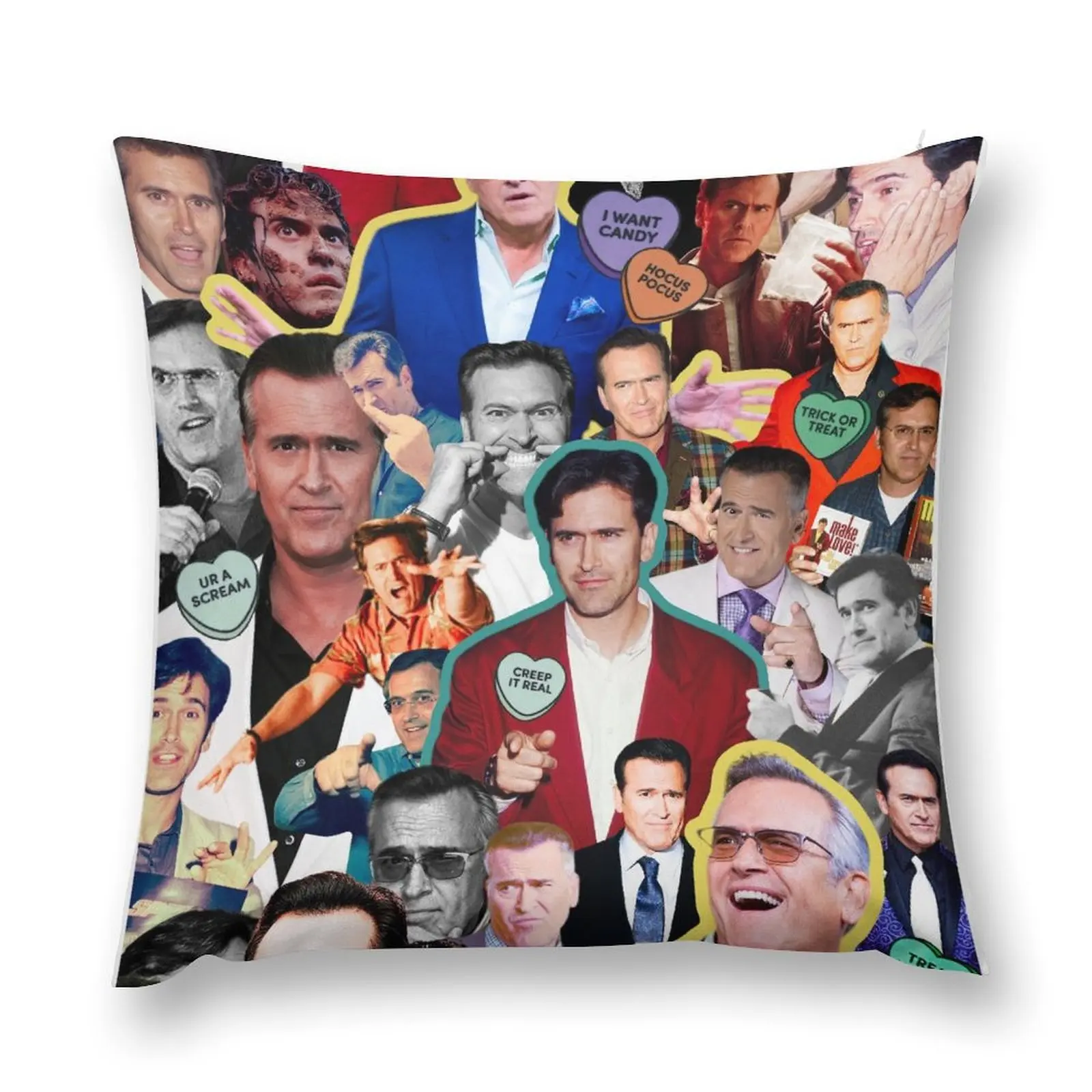 Bruce Campbell Throw Pillow Christmas Covers For Cushions bed pillows Luxury Cushion Cover pillow