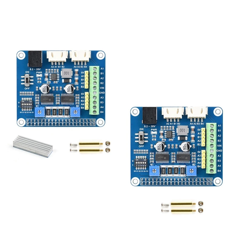 The Newfor Raspberry Pi Stepper Motor HAT Expansion Board Up To 1/32 Microstepping For Jetson Nano For 3D Printing