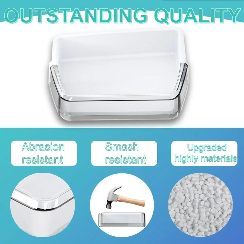 DA97-08406A, DA97-08406B/C Rak Tempat Sampah Pintu Kulkas Kompatibel dengan Pintu Sisi Kanan Seri Sam Sung RF4287 RF4289