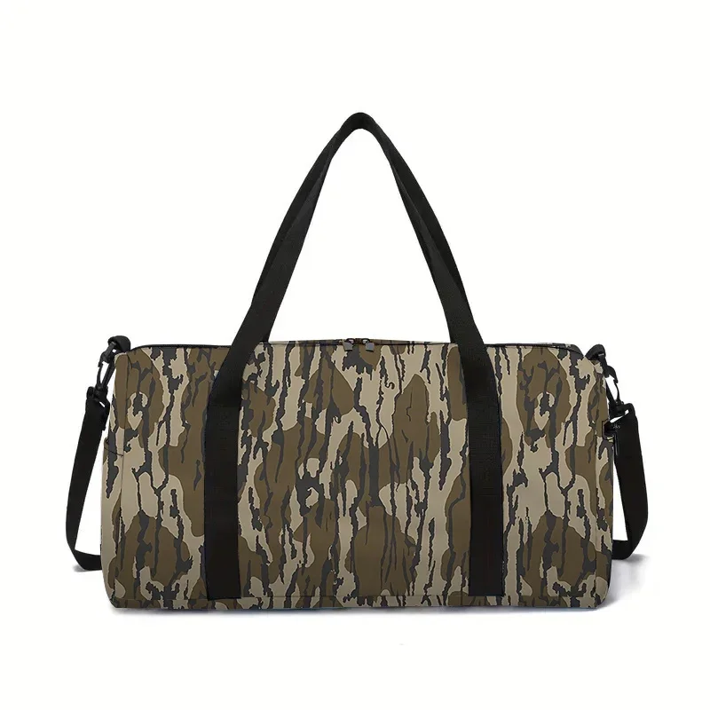 Camouflage Leopard Print Large Capacity Luggage Bag For Boy And Girls Best Gifts 2D Cartoon Travel Duffels Hand Bag For Children