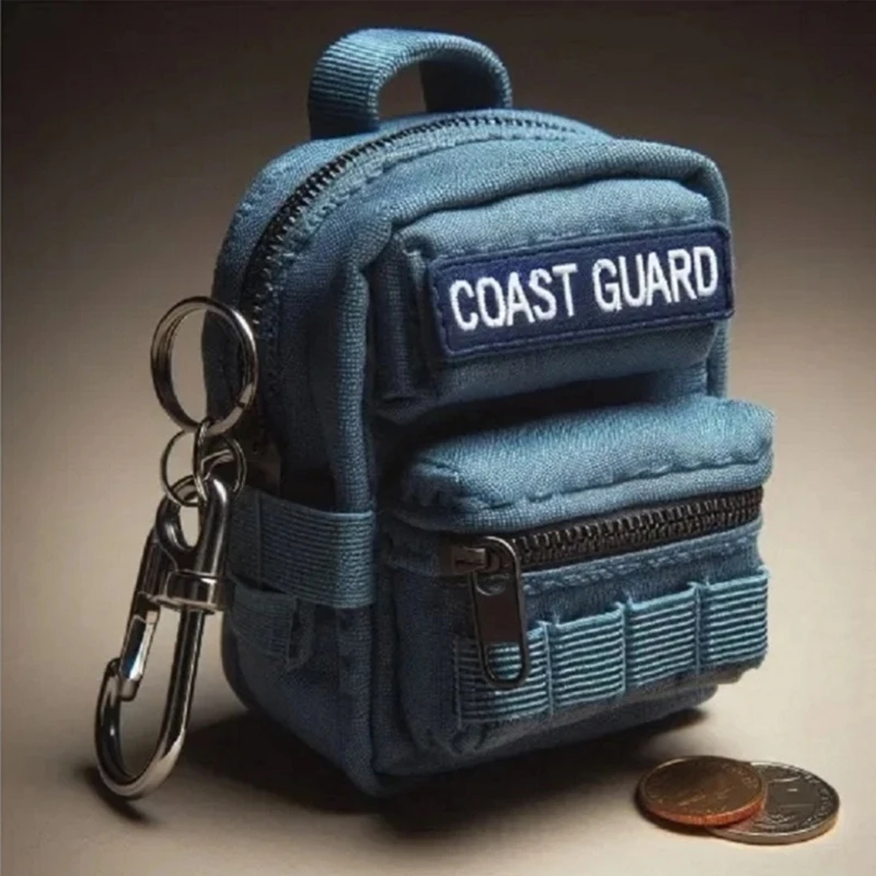 A2UC Organizers Carry Solution for Outdoor Adventures,Keychain Premium Fabric Rings Multipurpose Backpack Keychain Outdoor