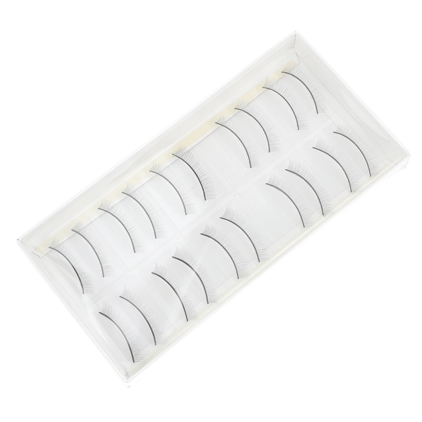 

10 Pairs Eyelashes Black Practice False Eyelashes Strip Extensions Kit False Lashes Simulation Eyelash Extensions Supplies