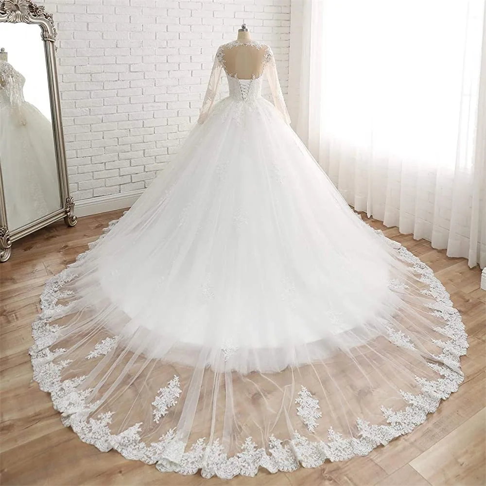 

Main Wedding Dress New Temperament Bride Mori Style Dunhuang Net French Tail Simple and Thin Light Yarn Women