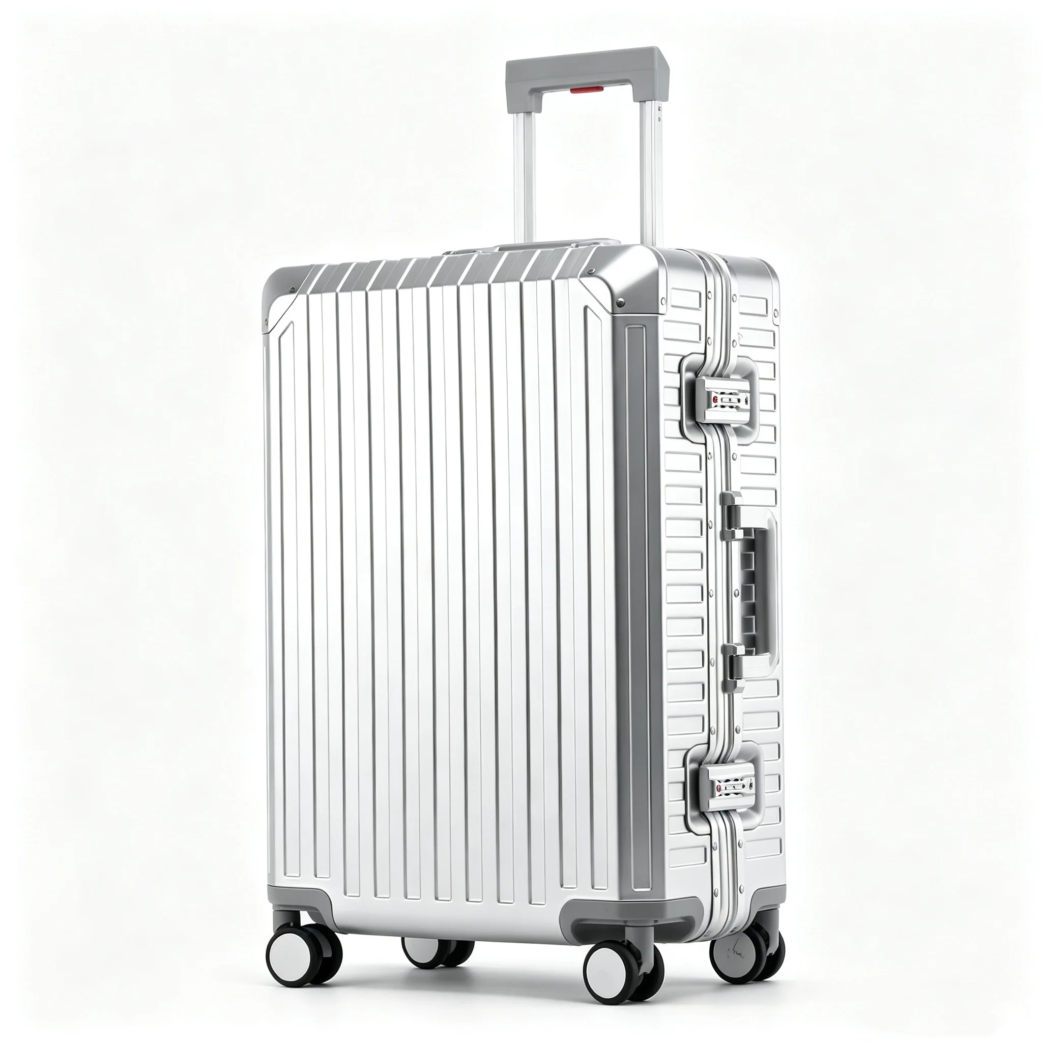 Travel Lock Tsa Approved - 100% Aluminum-magnesium Alloy Rolling Luggage Luxury