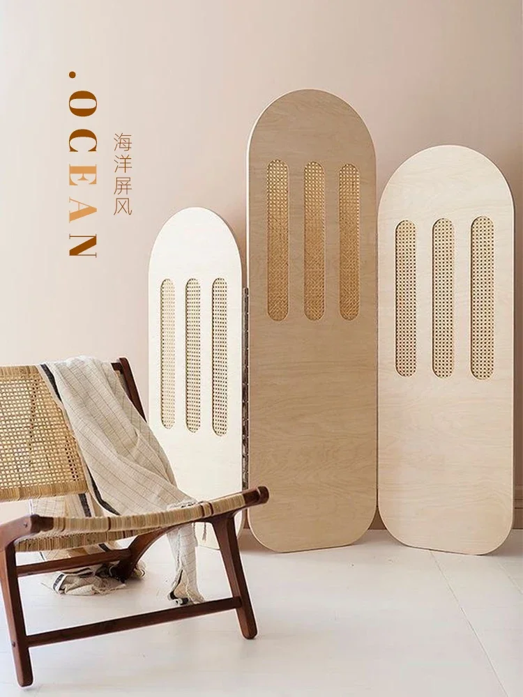 

Hallway Partition Modern Minimalist Folding Removable Baffle Living Room Home