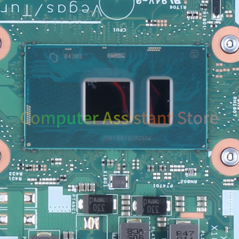 Imagem -03 - Placa-mãe Portátil para Dell Inspiron 3567 3467 Laptop Mainboard 153411 0d71df Sr342 I57200u 100 Testado